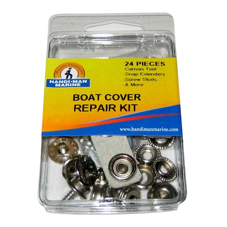Handi-Man Marine Boat Cover Repair Kit - 24 Pieces 561014